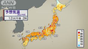 今週は危険な暑さに　沖縄は梅雨末期の大雨警戒