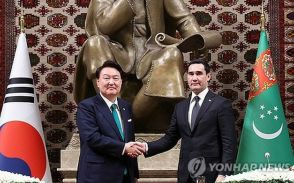 韓国とトルクメニスタン　「韓・中央アジアKシルクロード構想」推進で協力へ