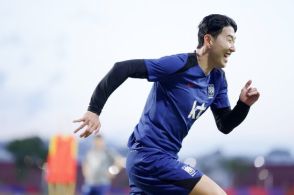 ＜サッカー＞中国戦を控えた孫興慜、Ａマッチ最多得点２位に照準