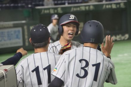 佛教大の大学日本代表候補が放った強烈な”確信本塁打”は、記念すべき大会900号！【全日本大学野球選手権】