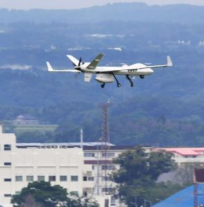 【速報】海自無人機シーガーディアン、鹿屋での離着陸訓練を延期　電源系統に不具合、12日以降に