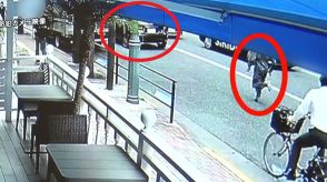 【騒然】新宿で80代男性が運転する車が“暴走” 2人をはねそのまま走り続ける　防犯カメラに車を追いかける人の姿も