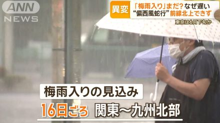 「梅雨入り」まだ…なぜ遅い？　岩手のダム“危機的状況”　コメ作りに影響も