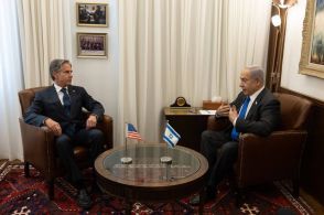 米国務長官、イスラエルでガザ新停戦案推進 野党指導者らと会談へ