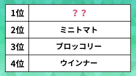 【お弁当用に備えておくと便利な食材ランキング】「ミニトマト」「ウインナー」を抑えた1位は“あれ”だった