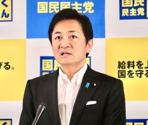 国民・玉木代表 都知事選「蓮舫氏を応援することは党としてない」事前運動指摘に「法律に抵触している」