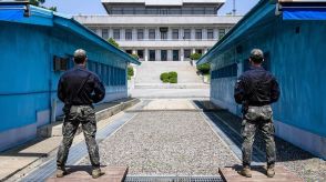 韓国軍、北朝鮮兵の越境に警告射撃