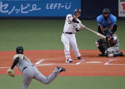 オリックス・西川が5戦連続打点　4番に座れば6戦6勝「チームが勝っていることは良いこと」