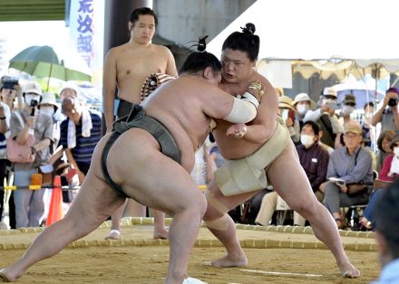 大盛り上がり！4日間で見学4100人　荒汐部屋福島合宿、前半終了