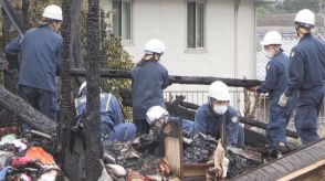 南九州市の住宅火災　死亡したのは住人の男性(76)