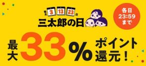 「au PAY マーケット」、6月13日と23日の「三太郎の日」セール情報を発表