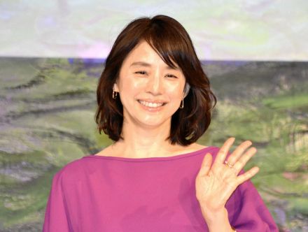 石田ゆり子５４歳　まるで絵画のような美、佇まい　モネ愛溢れ「夢のように、すばらしいご褒美のお仕事」