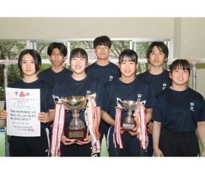 田辺工業女子が団体初優勝　男子は２位で近畿へ、和歌山県高校総体体操