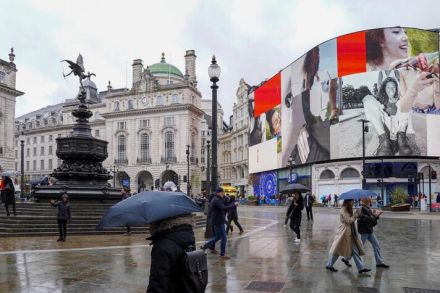 英ＧＤＰ、4月はゼロ成長　選挙控えた政権に逆風