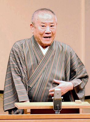 桂ざこばさん死去　76歳、ぜんそくで　尼崎での高座が評価され芸術選奨文科大臣賞を受賞