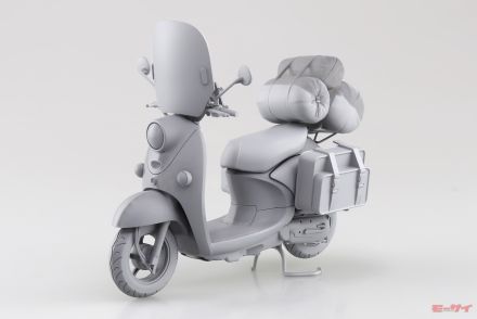 アニメ『ゆるキャン△ SEASON3』志摩リンと土岐綾乃のバイクが、アオシマからプラモデル化！