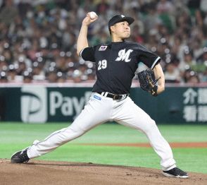 ロッテ・西野　13日DeNA戦に先発「初回から丁寧に自分の投球を」