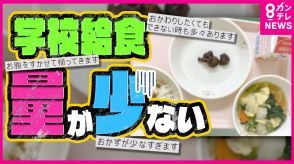 給食費アップも「学校給食が少ない!」　中には必要な栄養量に満たない給食も　文科省が調査結果を発表