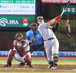 【巨人】岡本和真、１９打席ぶりヒットが適時二塁打　１点を返す　