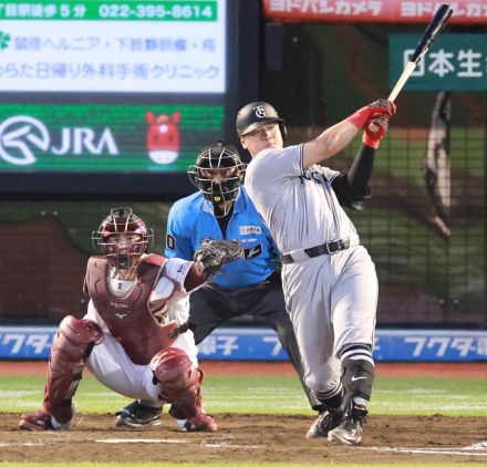 【巨人】岡本和真、１９打席ぶりヒットが適時二塁打　１点を返す　