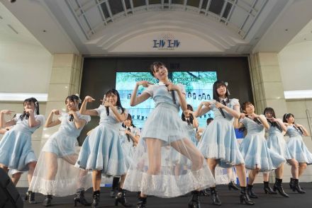 ＳＴＵ４８　初アルバム発売イベント開催　石田千穂「結成８年目にしてついに、念願のアルバム」