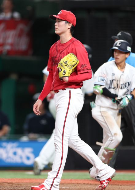 広島の森下、交流戦初失点　プロ野球