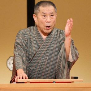 桂ざこばさん急死　上方落語代表する落語家、76歳、ぜんそくで　2月が最後の一席に