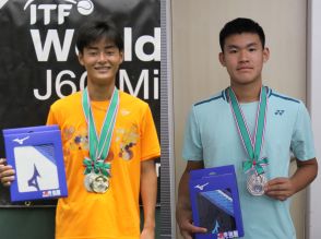 男子は逸﨑獅王＆小林兼輔／尾崎奏多が優勝 [ITF兵庫国際ジュニアテニストーナメント2]