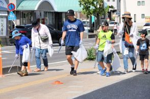 福島ファイヤーボンズのごみ削減活動　清掃活動やトークセッション　選手やファンが理解深める