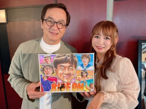 中川翔子、渾身の一枚！ジャッキーの似顔絵描く　本人も絶賛で「うま！」「永遠のヒーロー！」