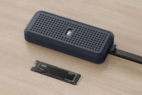 HYPER、USB4接続で防滴/防塵対応のM.2 SSDケース
