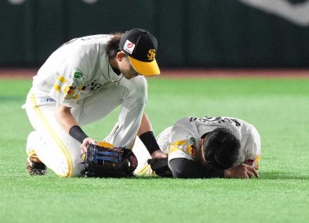 ソフトバンク近藤が13日のヤクルト戦で痛めた右手は捻挫。試合は「なんとかいけると思います」