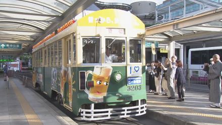 生ビール飲み放題の路面電車 30年以上続く“夏の風物詩” 今年は運転士不足で月・木は運休に 愛知 豊橋鉄道