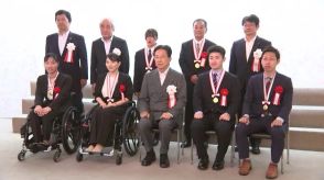 国内外で輝かしい成績「栄光賞」２１人受賞　岩手県体育協会の表彰式