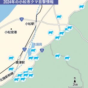 親離れクマ、神出鬼没　民家や会社、市街地で続々