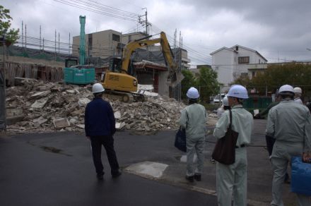 建築リサイクル法に関するパトロール　法令順守の徹底を　8カ所を巡回／岡山・津山市