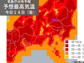 東海地方　午前中から30℃超え続出　熱中症に厳重警戒　週間天気　梅雨入りはまだ先