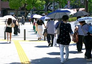 神奈川、今年初の真夏日　横浜、海老名で３０度超　「熱中症に注意を」気象台呼びかけ
