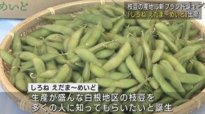 まるで人魚のようにつややかに…新潟市白根自慢の枝豆「えだま～めいど」【新潟】