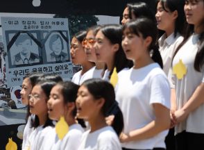 在韓米軍装甲車轢死事件２２年追悼祭…「朝鮮半島の平和実現、ろうそく精神への道」