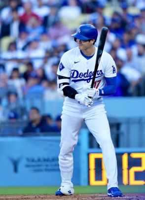 ドジャース打線がベテラン投手陣の前に沈黙　８回には同点の絶好機で大谷翔平が39歳右腕の前に…