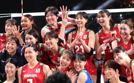 バレー日本女子、パリ五輪出場決まっていた　ＦＩＶＢが電撃発表