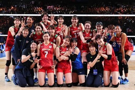 「なんだか中途半端」日本女子バレーが”パリ五輪出場決定”も、釈然としないポイント計算に複雑な声「カナダ戦勝ちたかった」「意味が理解できない」【ネーションズリーグ】