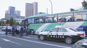 東京・港区港南　バス内で20代男性が刺される　男を殺人未遂の疑いで現行犯逮捕　被害者は意識あり