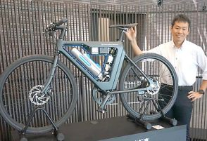 トヨタ紡織　ＦＣ自転車を開発　水素でこぐ力をサポート