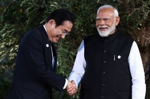 岸田首相、インド・モディ首相と会談　両国の協力深化で一致