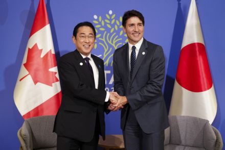 日本カナダ首脳会談　インド太平洋情勢など巡り連携で一致