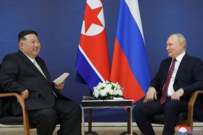 プーチン氏、北朝鮮で国連制裁「離反」宣言も　24年ぶり訪問狙いは