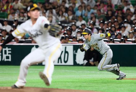 【阪神】13試合ぶり１番の仕事　近本光司新人から６年連続２桁盗塁、吉田義男、赤星憲広に続く