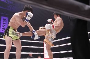 【RISE】田丸辰が35秒KOで志朗と9月決着戦をアピール